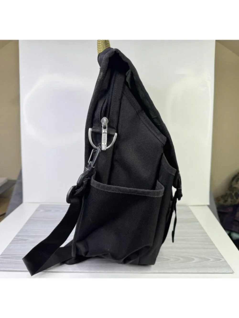 Duluth Trading Messenger Tool Bag Cab Commander 2 Utility Work Ripstop Canvas